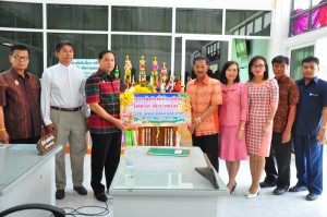 ผอ.สพป.มหาสารคาม เขต ๓ เป็นประธาน              ส่งมอบห้องเรียนเรียนโรงเรียนหนองโกวิทยกิจ