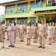 คณะผู้บริหาร ศึกษานิเทศก์ บุคลากรทางการศึกษา และลูกจ้างในสำนักงานเขตพื้นที่การศึกษาประถมศึกษามหาสารคาม เขต 3 ให้คำมั่นสัญญาต่อต้านการทุจริตทุกรูปแบบ เพื่อปลูกฝังค่านิยมความซื่อสัตย์สุจริตให้เป็นวิถีชีวิตในสำนักงาน ในกิจกรรมเสริมสร้างคุณธรรมจริยธรรมและธรรมาภิบาล “ป้องกันการทุจริต” (ภายใต้ชื่อเขตสุจริต) ระดับเขตพื้นที่การศึกษา มีการเคารพธงชาติ สวดมนต์ไหว้พระ และให้คำมั่นสัญญา ที่บริเวณหน้าเสาธง สพป.มหาสารคาม เขต 3 เมื่อวันจันทร์ที่ 29 สิงหาคม 2559 เวลา 08.30 น.  มีกลุ่มอำนวยการเป็นเจ้าภาพเชิญธง นายสิทธิชัย สมเดช รองผู้อำนวยการสำนักงานเขตพื้นที่การศึกษาให้โอวาทราชการ […]